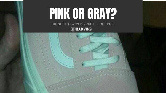 Pink or Gray: The Shoe That's Dividing 