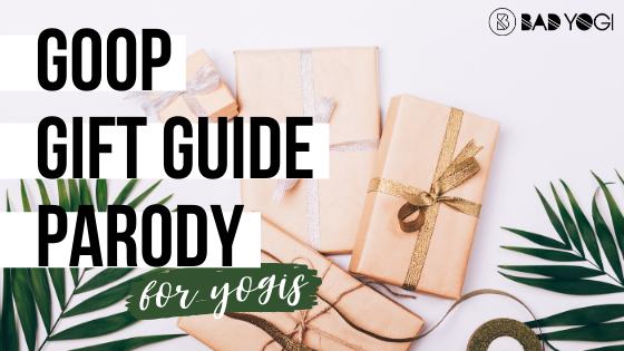 goop gift guide parody