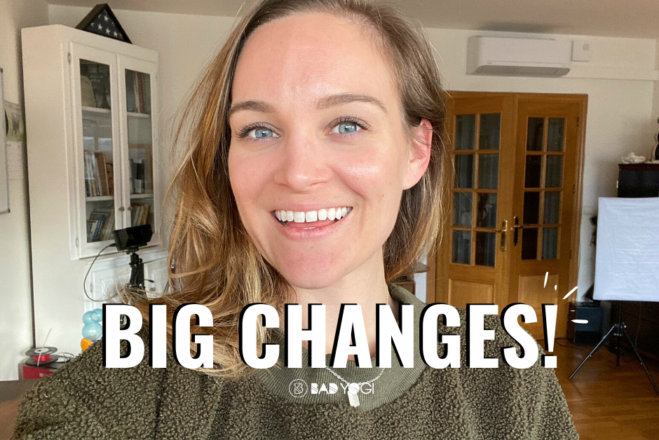 bad yogi big changes! blog feat