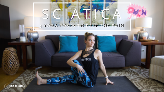 4 yoga poses for sciatica blog feat