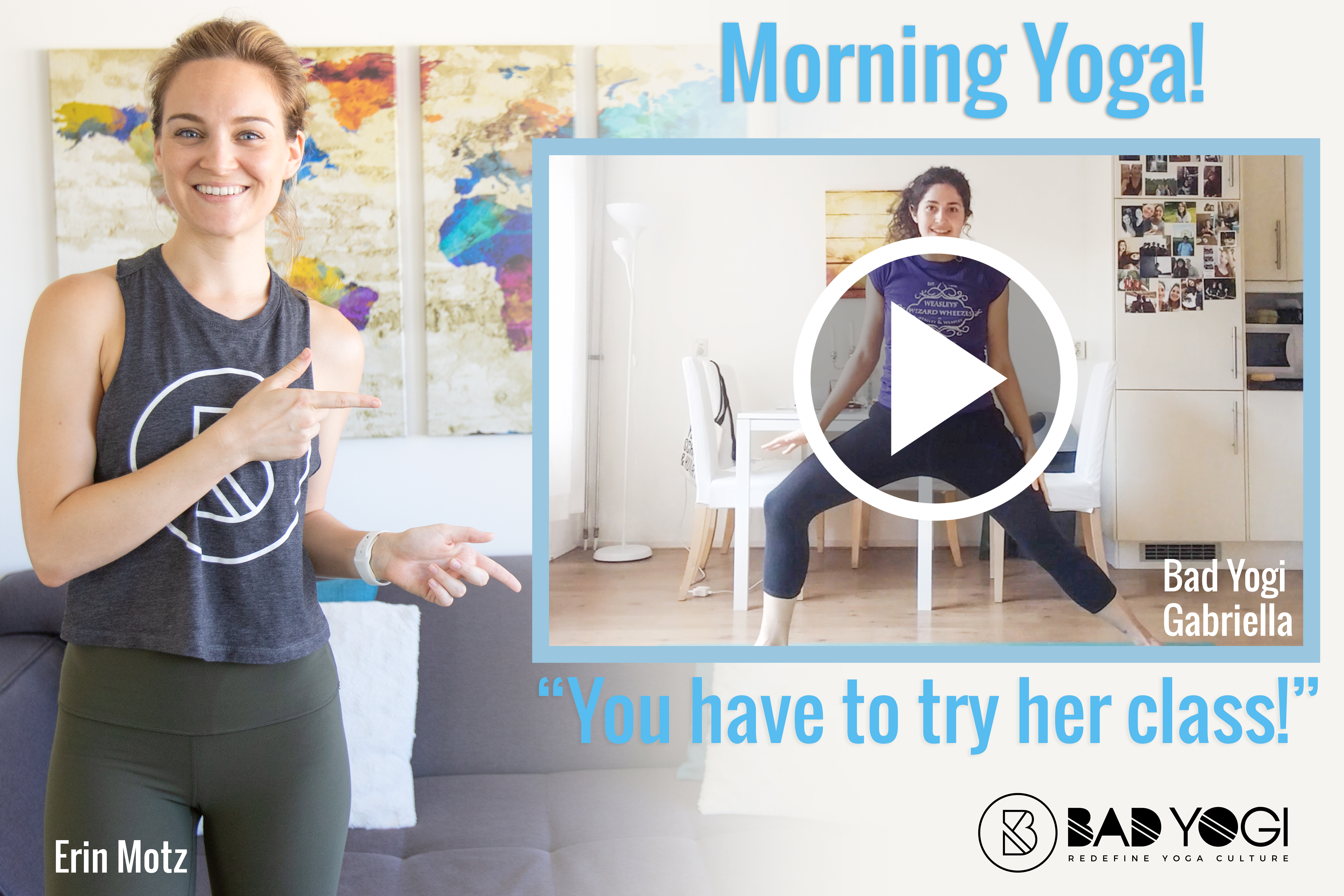 Bad Yogi Gabriella Gricius Morning Yoga